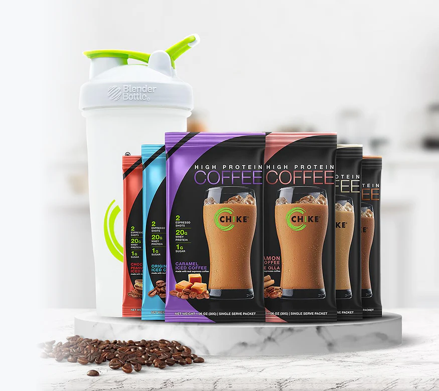 CHIKE protein coffee flavors
